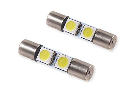 Warm White 28mm SMF2 LED Bulb Pair Diode Dynamics