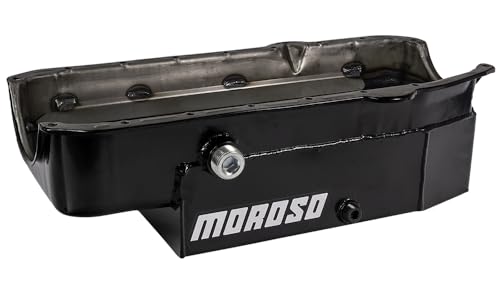 Moroso Steel Circle Track 21326 Oil Pan, Fits Pre-80 Small Block Chevy Engines In Limited Sprints and others