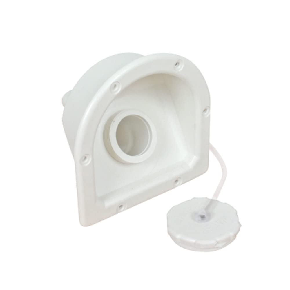 Polar White Camco 37221 RV Recessed Water Fill Replacement