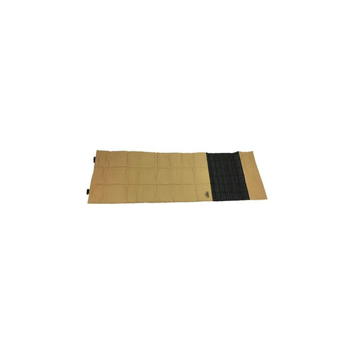 BIRCHWOOD CASEY Durable Shooting Tactical Lightweight 84" Padded Non Slip Portable Foldable Roll Up Mat with Quick Release Buckles, 1 Count (Pack of 1)