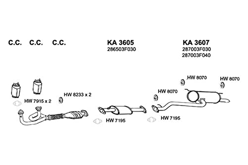 HW8070 Ansa - Exhaust Hanger