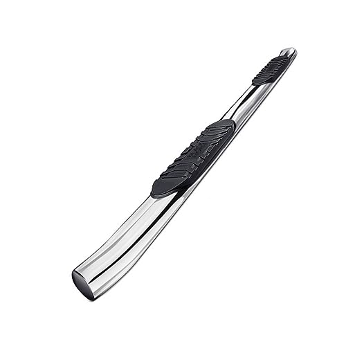Extreme Black Horse Side Steps Stainless Steel Compatible with 2005-2025 Toyota Tacoma Double Cab -9TYTADSS5OV-BN