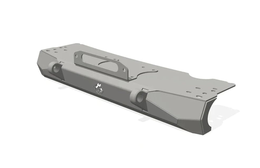 CrawlTek Front Bumper Inferno compatible with Jeep CJ/YJ/TJ