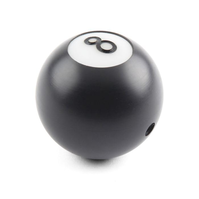 GM TH400 FM Shifter Black 8" Single Bend Lever 8-Ball Knob