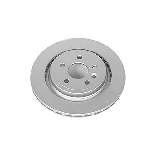 Power Stop rear EBR1073EVC Coated Geomet Brake Rotor For Volvo S60 2011-2018, Volvo S80 2007-2016, Volvo V60 2015-2018, Volvo V60 Cross Country 2015-2017, Volvo XC70 2008-2016 [Model Specific]