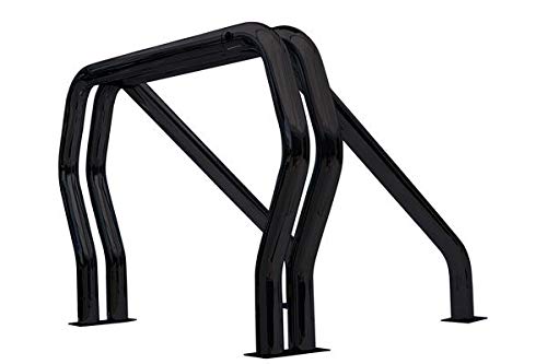 Go Rhino Complete Kit Bed Bar - Double Bar/Single Kicker | Mild Steel, Black | 9809560DSB | Fits 2004-2014 Ford F-150 w/Short Bed Styleside