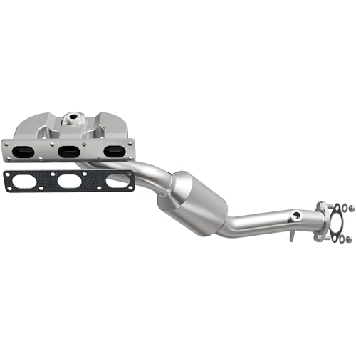 MagnaFlow Catalytic Converter 5531758 with Integrated Exhaust Manifold: California Grade, Manifold, Compatible with 2003-2006 BMW 325Ci 2.5L, 2003-2005 BMW 325i 2.5L (CARB Compliant)