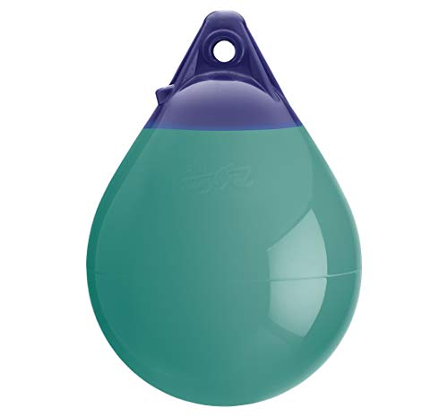 8" X 11.5", Teal Polyform 0 Series Buoy