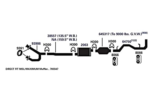 Pipe AP Exhaust Products 9261