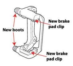 117.61052 Centric - Front Disc Brake Hardware Kit