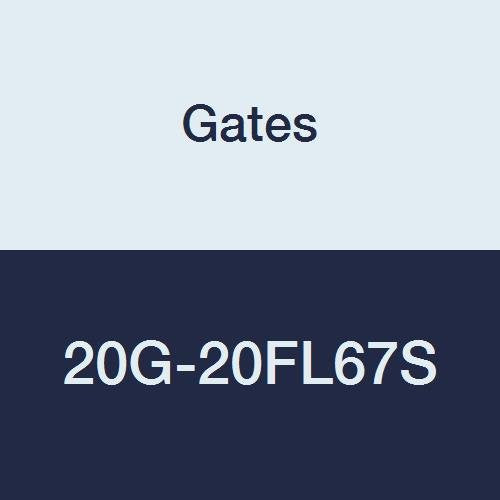 MegaCrimp Gates 20G-20FL67S Couplings, Code 61 O-Ring Flange, 67 1/2 Bent Tube, 1 1/4" ID, 5.92"