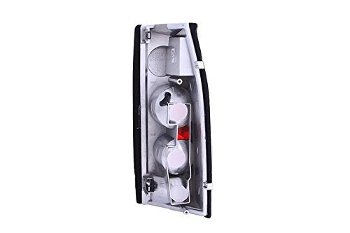 Chrome Euro Tail Light Set-Smoke Lens ANZO USA 211155