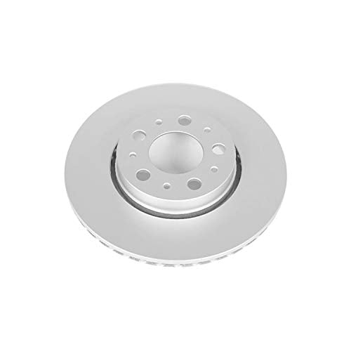 Power Stop EBR642EVC Evolution front Genuine Geomet® Coated Brake Rotor For Volvo S60 2001-2007, Volvo S80 1999-2006, Volvo V70 2001-2005, Volvo XC70 2003-2007 [Model Specific]