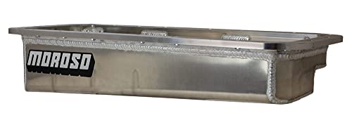 Moroso Aluminum Drag Race Oil Pan 20047, Fits BAE/KB/426 Hemi Engines, Dry Sump w/ 4 Pick Ups