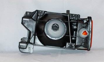 Right TYC Headlight Assembly Compatible with 1987-1991 Ford Bronco