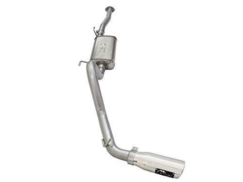 MACH Force-Xp aFe Power 2-1/2" Stainless Steel Cat-Back Exhaust System with Polished Tip