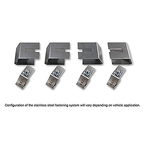 MGP Caliper Covers 12197SRTRRD Front and Rear Caliper Cover Red Powder Coat Finish, Set of 4 (Vintage Style/RT Silver Characters, Engraved)