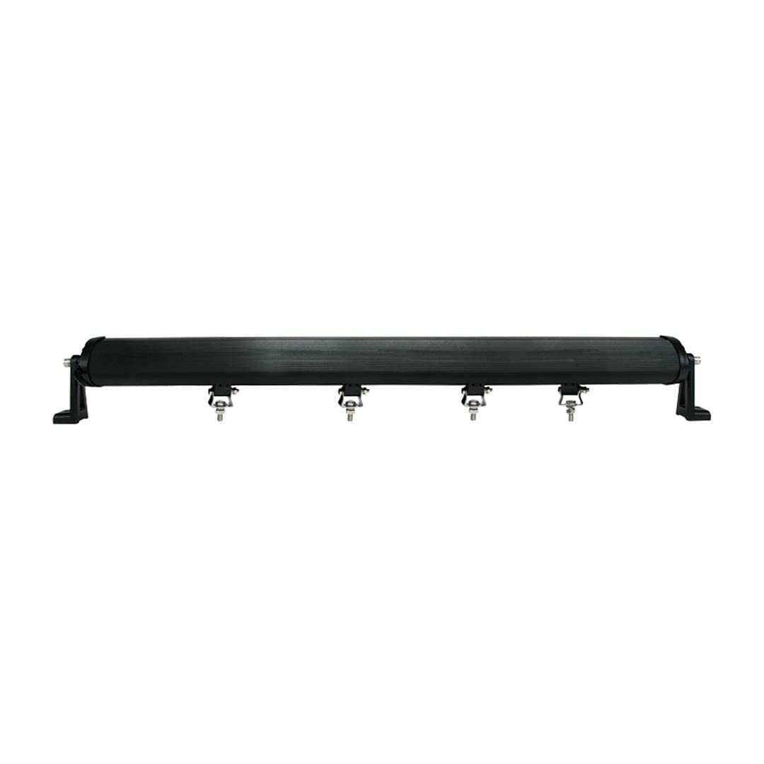 32SRSAUX Trailfx Light Bar, LED, 32 Inch Length, 24 Clear OSRAM 8 Watt Bulb, 192 Watt, 30 Degree Spot/ 60 Degree Flood Beam, Polycarbonate Lens, Black Aluminum Housing, With Wiring Harness/Brackets