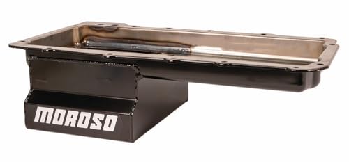 Moroso LS Swap Oil Pan 20140, Fits Early Camaro/Nova/Chevelle, Remote Oil Filter