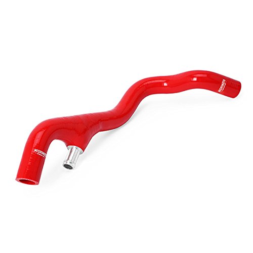 Mishimoto Lower Overflow Hose MMHOSE-F2D-05ERD Fits Ford 6.0 Powerstroke 2005-2007 Red