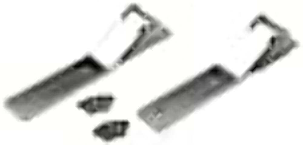 Kentrol 30442 Tailgate Hinge (pair)
