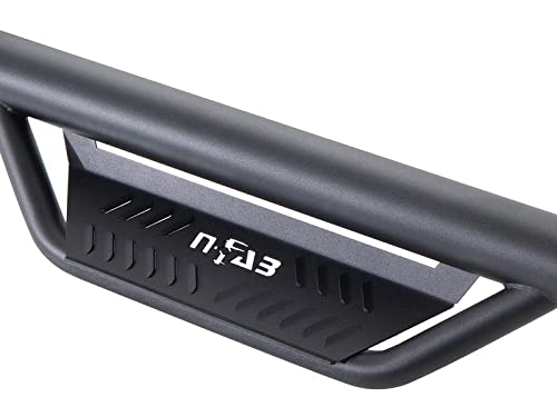 N-Fab Podium Step HPD1573QC-TX LG Textured Black 3 in. Main Tube Diameter 2 Steps Per Side w/o Bed Access Podium Step