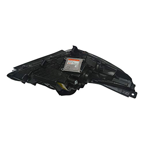 Left TYC Headlight Assembly Compatible with 2015-2016 Hyundai Santa Fe