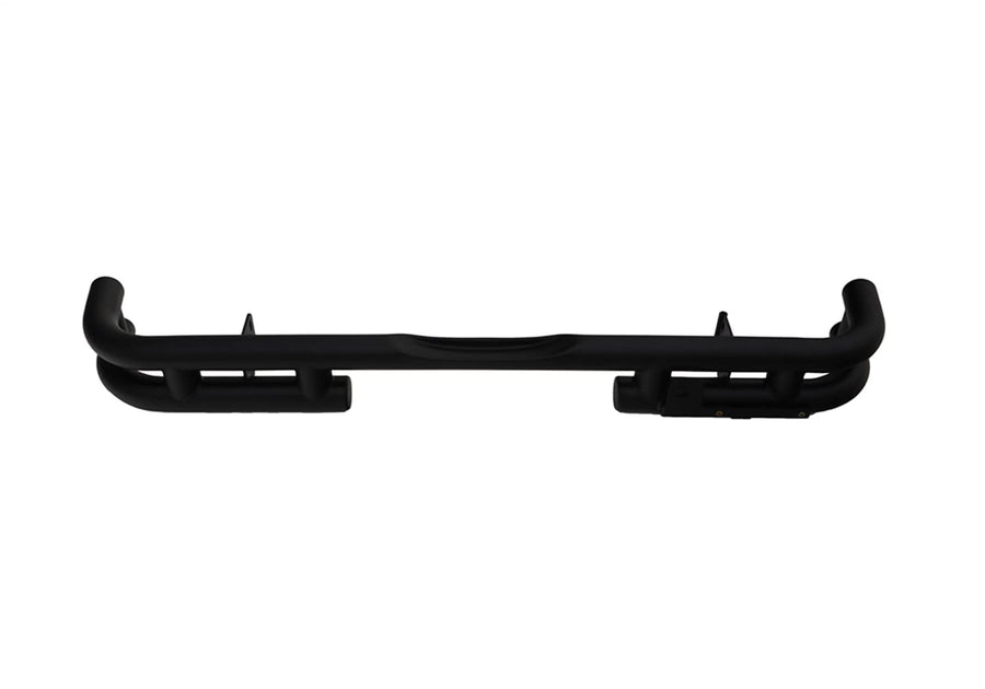 Rear Double Tubular Bumper RAMPAGE PRODUCTS for Jeep Wrangler JL | Black, Steel | 8822 | Fits 2018-2025 Jeep Wrangler JL/JLU
