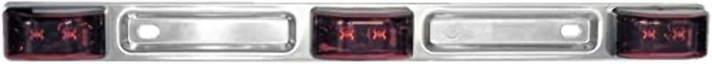 Led Id Bar Light Peterson Mfg V191-3RL, Stainless Steel 60"