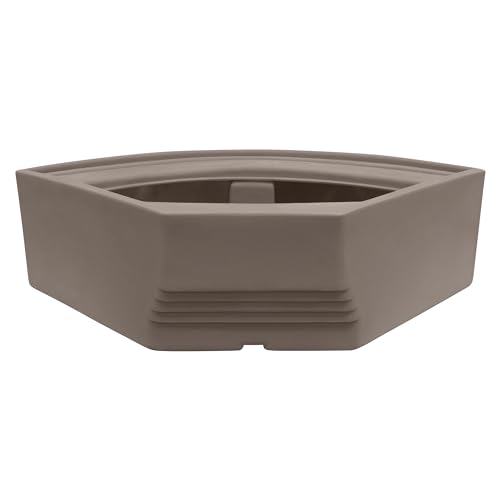 Wise Premier Series BM1146-1B-1725 Pontoon 32-Inch Bow Radius Corner Seat Base Only, Mocha Java