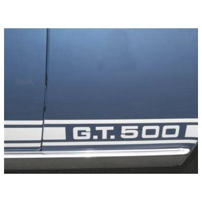 Shelby Gt500 Stripes - 69-70 Wht Scott Drake Classic (S9MS-16224-C)