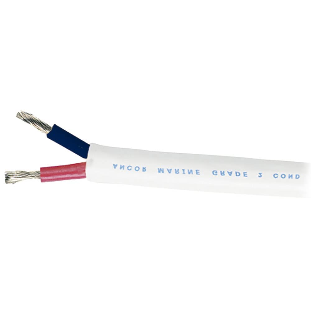 Duplex Cable Ancor 120905, 8/2 AWG (2 x 8mm2), Flat - 50ft