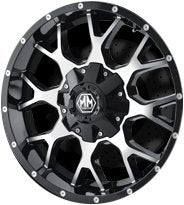 Warrior Mayhem Black/Machined Face Wheel 17" x 9" 6/139.7(6/135) 18 108.00 (Qty 1)