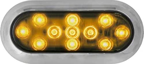 Led Rear Turn Peterson Mfg 1223A-4, Oval, Ece, 8" Leads, Mv