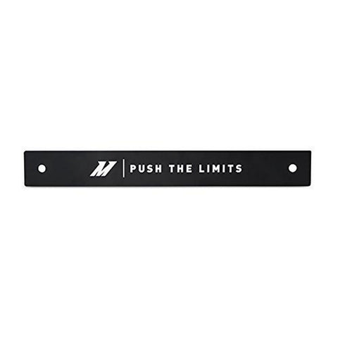 Mishimoto License Plate Delete - MMLP-UNI-BK, Black