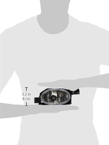 Right TYC Fog Light Assembly Compatible with 2014-2017 Honda Odyssey
