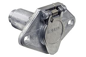 Connector 6-Way Socket Covered Back(Pack of 1)