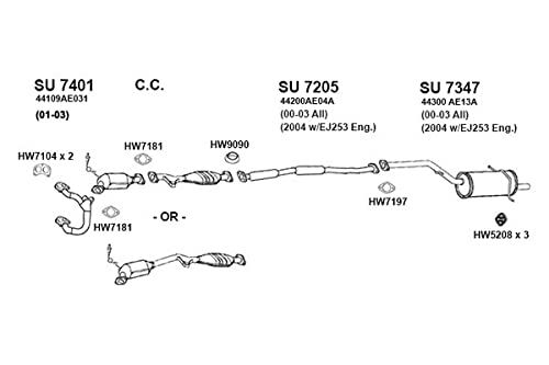 HW5208 Ansa - Exhaust Hanger