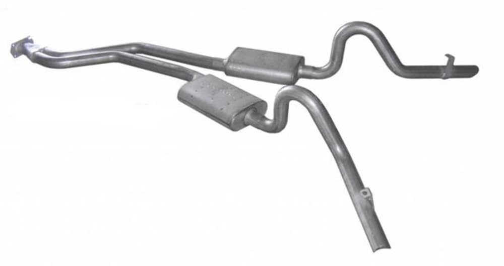 Pypes Performance Exhaust 78-88 GM G-Body SGG51R Cat Back Exhaust with Race Pro Muffler, 1 Pack