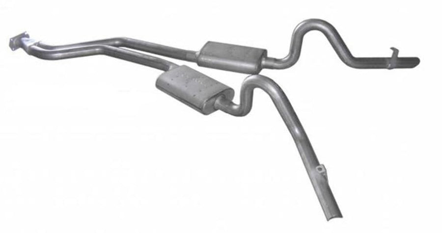 Pypes Performance Exhaust 78-88 GM G-Body SGG51R Cat Back Exhaust with Race Pro Muffler, 1 Pack