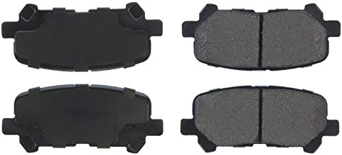 Rear StopTech 308.15850 Brake Pads with Shims and Hardware