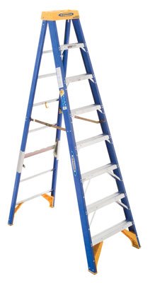 8 Foot Van Mark Step Ladder Pipe Fitters