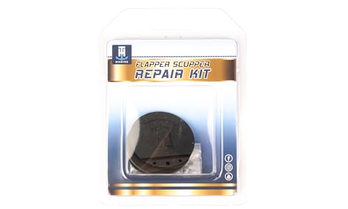 Scupper Flapper Repair Kit T-H Marine FSRK-3-DP - Black