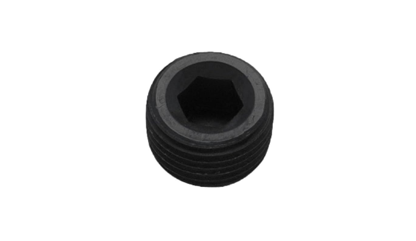 Black Fragola 1in NPT Pipe Plug Internal