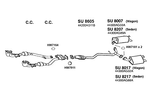HW7910 Ansa - Exhaust Pipe Flange Gasket