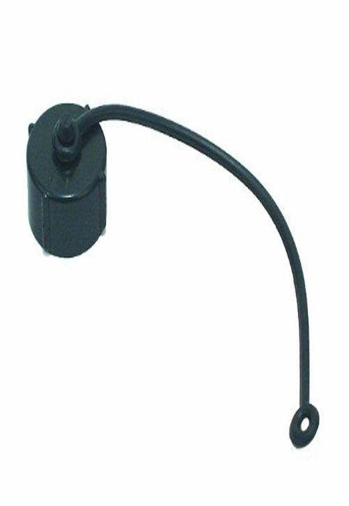 EZ Coupler Hose Cap Valterra T1020-1DVP with Strap - 3/4", Black