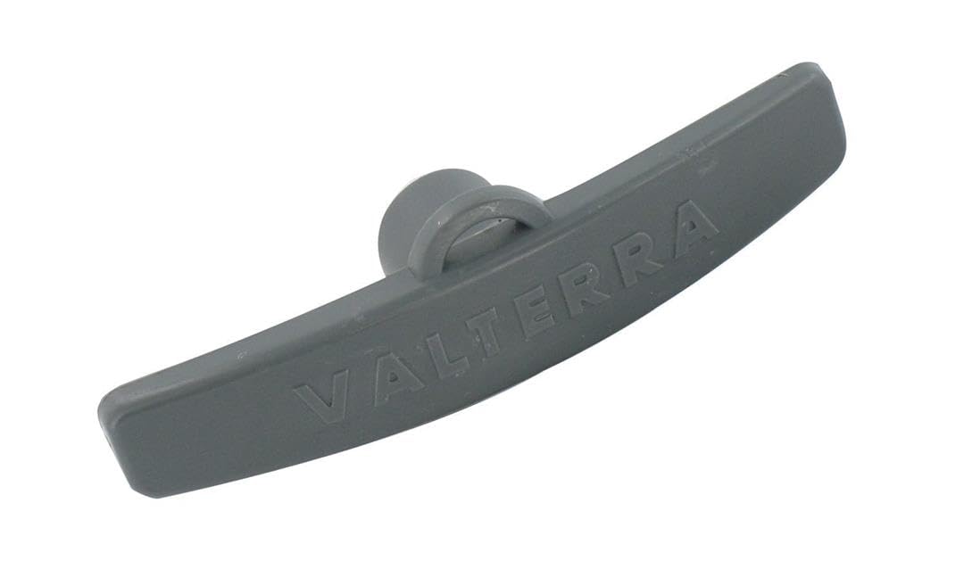 GREY PLASTIC VALVE HANDLE,BULK