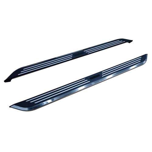 Pinnacle Black Horse Running Boards Black & Silver Compatible with 2024-2024 Kia Sorento-PIK770