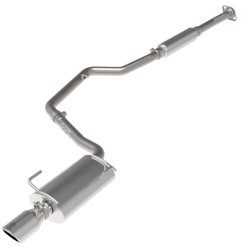 Takeda aFe POWER 49-36052-P 2-1/4 IN 304 Stainless Steel Cat-Back Exhaust System w/Polished Tip, fits Subaru Impreza 12-16 H4-2.0L
