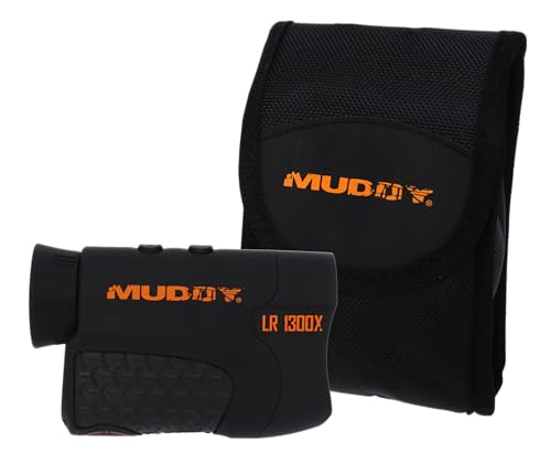 Outdoor Muddy Hunting Precision Rubber Trim Watertight Laser Range Finder, 1300 Yards w/HD